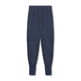 0827. Tetra-Lite™ Inlay Pocket High Rib Jogger - Navy