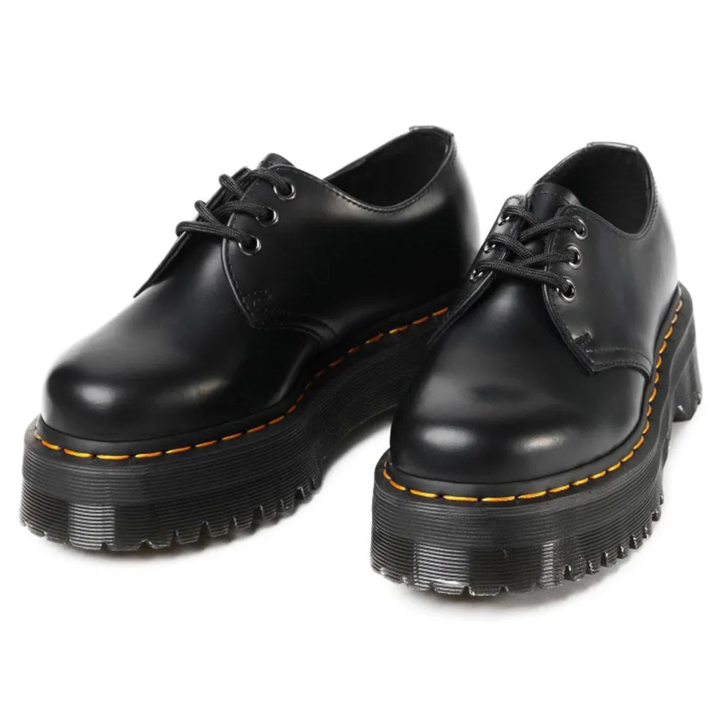 1461 Smooth Leather Unisex Platform Shoes