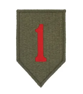 1st Infantry Division Full Color Patch