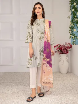 2 Piece Lawn Suit-Printed (Unstitched)