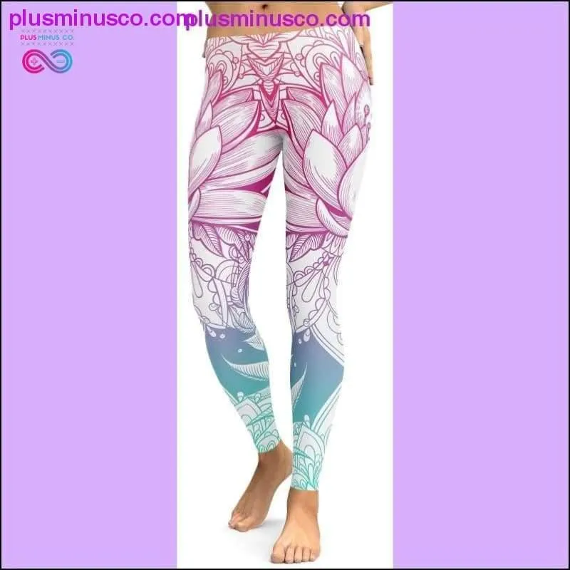 3D printed Paisley Mosaic women's yoga Skinny leggings