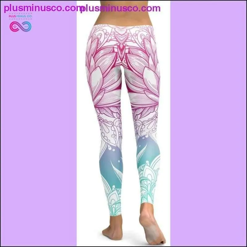 3D printed Paisley Mosaic women's yoga Skinny leggings