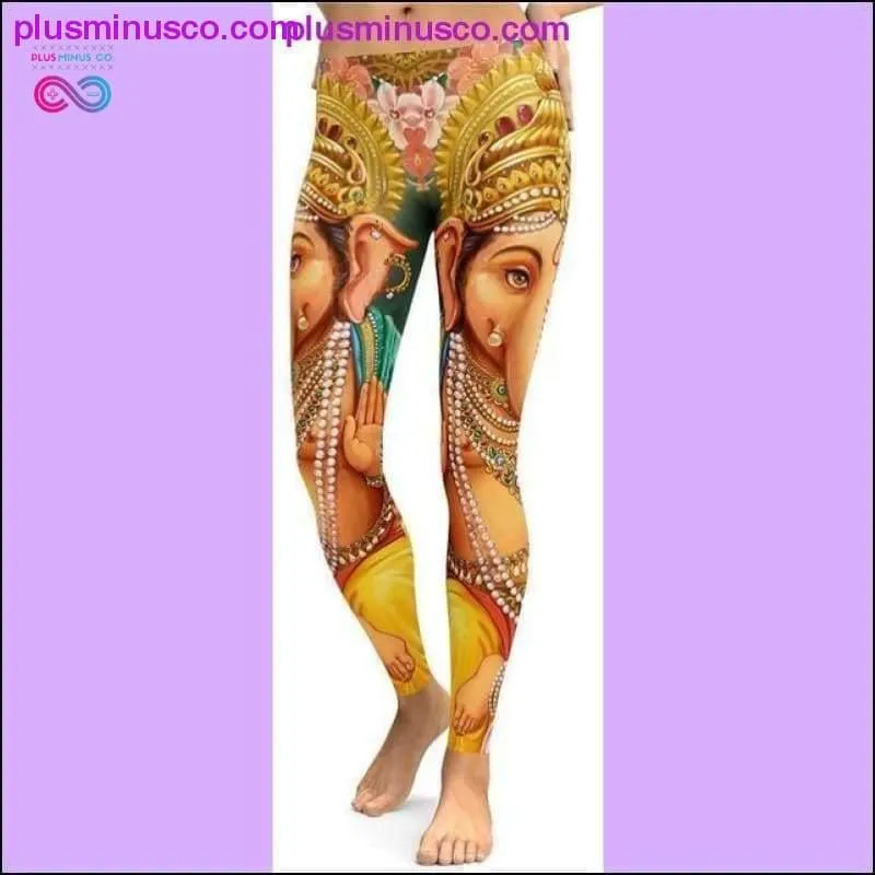 3D printed Paisley Mosaic women's yoga Skinny leggings