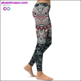 3D printed Paisley Mosaic women's yoga Skinny leggings