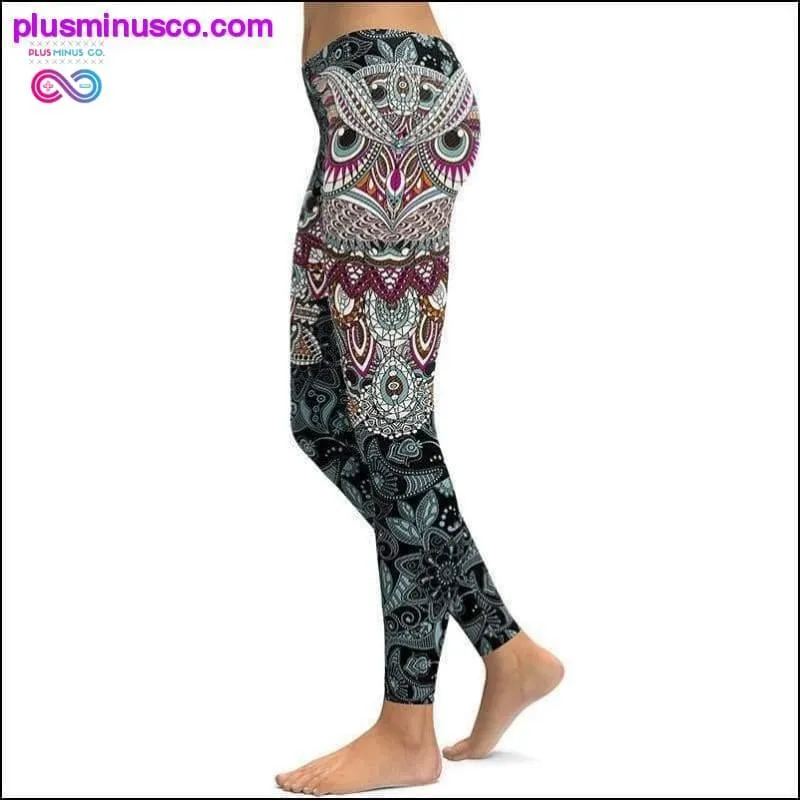 3D printed Paisley Mosaic women's yoga Skinny leggings