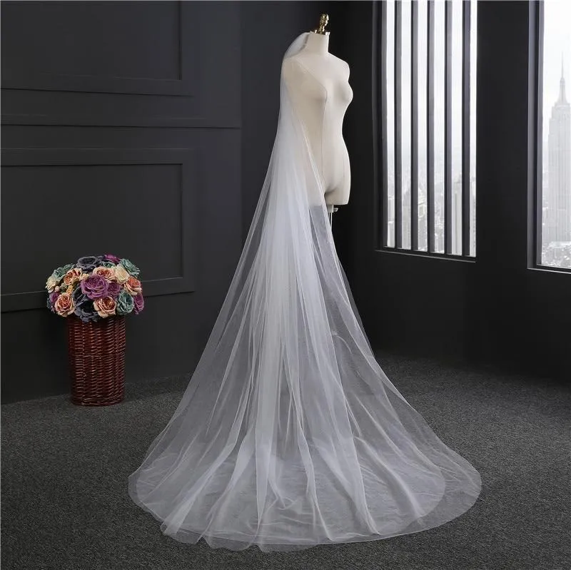 3M With Comb Wedding Veil