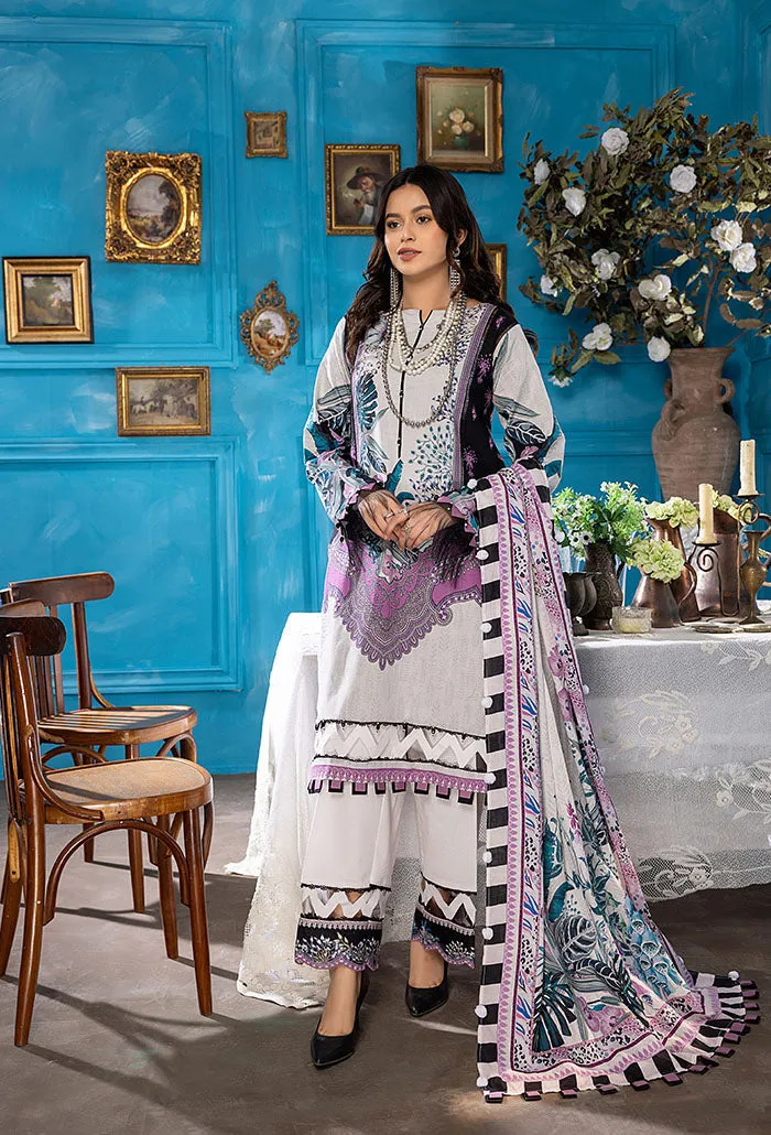 Aangan by Humdum Digital Printed Lawn Unstitched 3Pc Suit AG-01