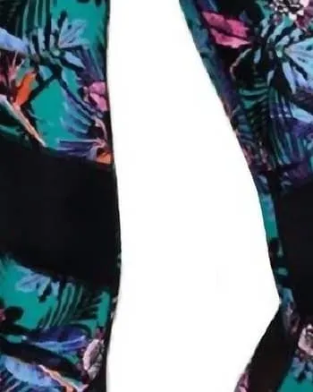 Active Mesh 7/8 Legging In Lucy Tropical Print | Lucy Tropical Print