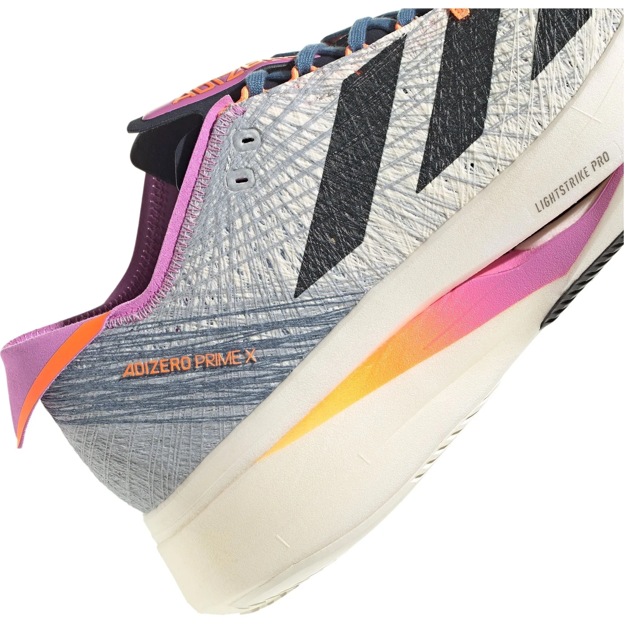 adidas Adizero Prime X Strung Mens Running Shoes - Grey