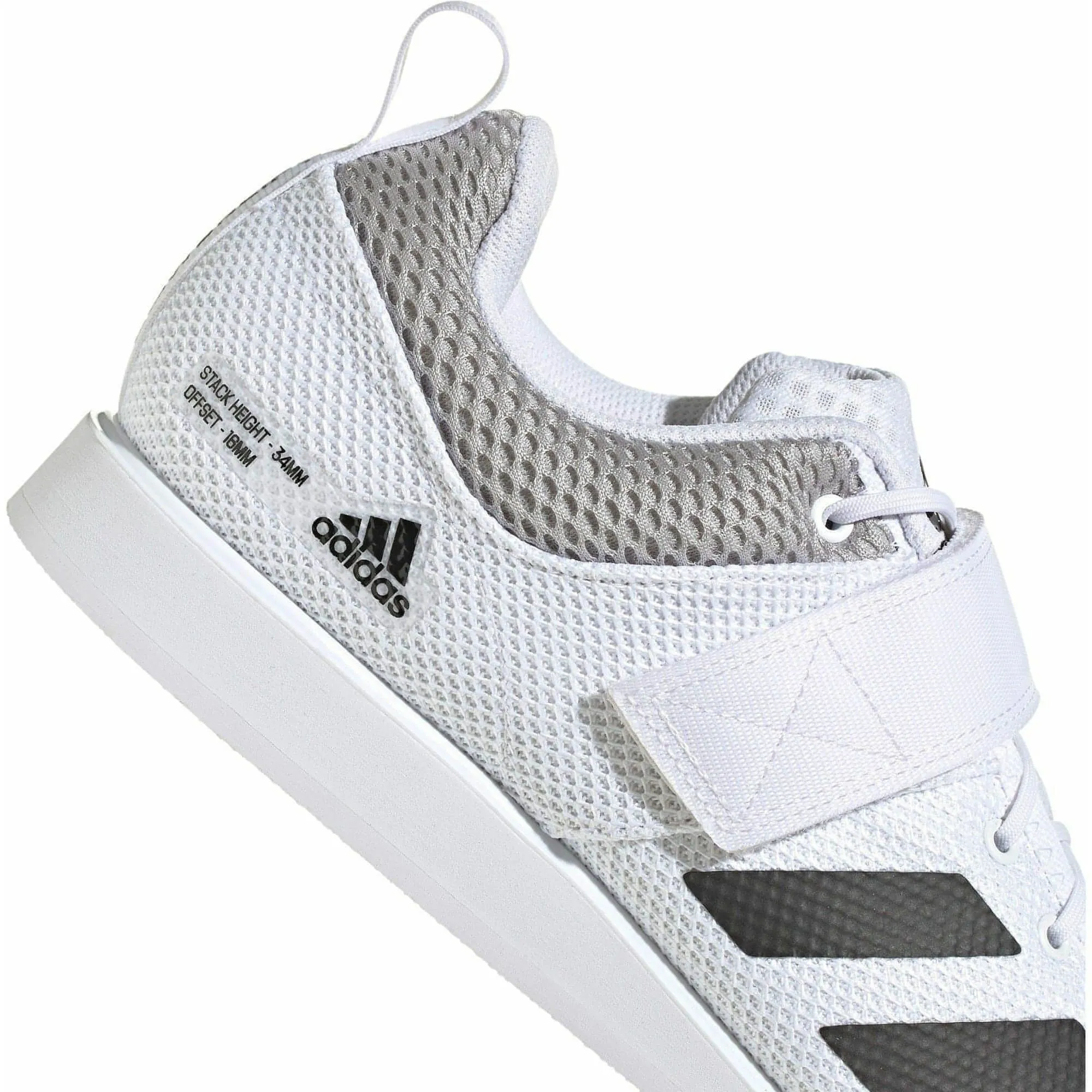 adidas Powerlift 5 Mens Weightlifting Shoes - White