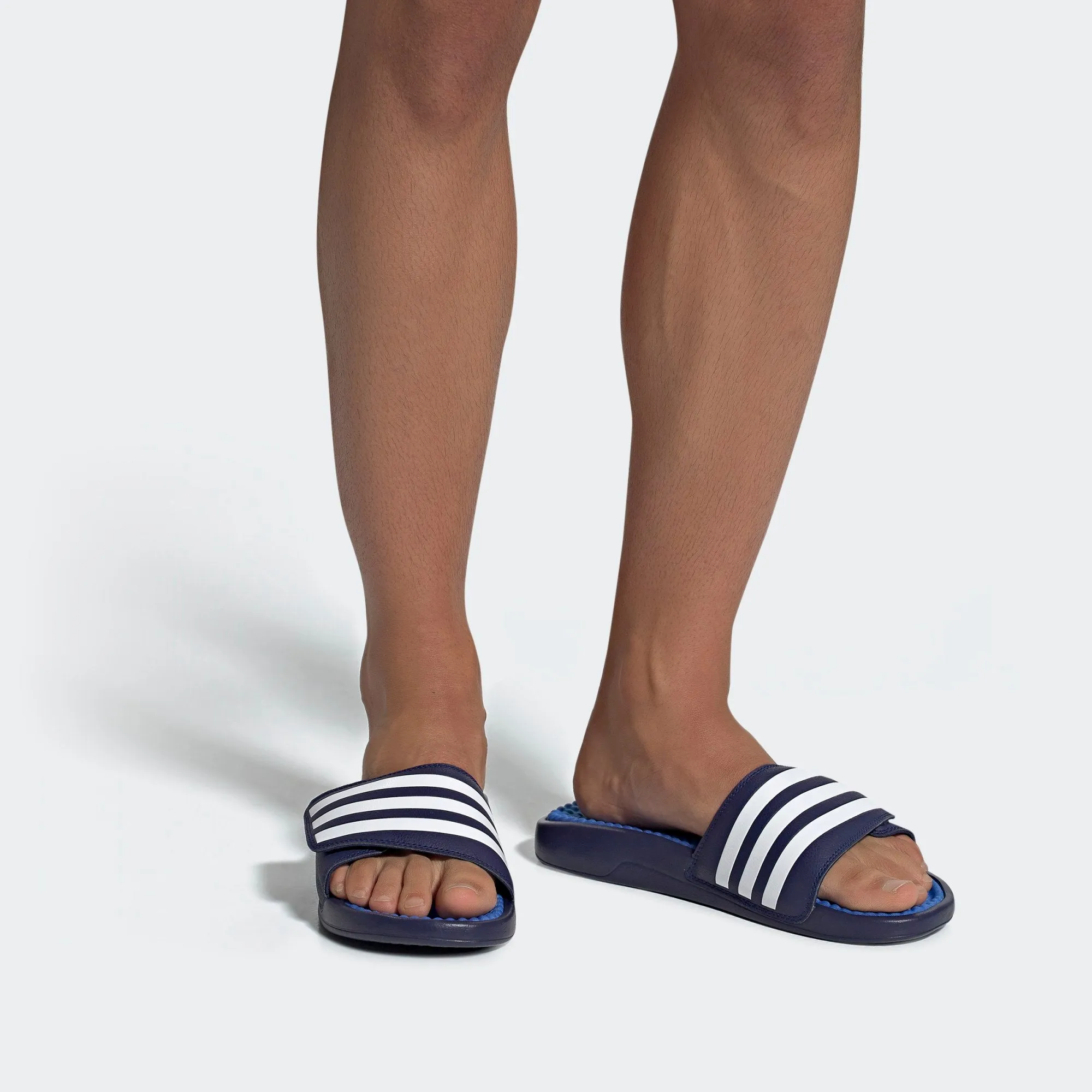 ADISSAGE TND SLIDES DARK BLUE / CLOUD WHITE / TRUE BLUE