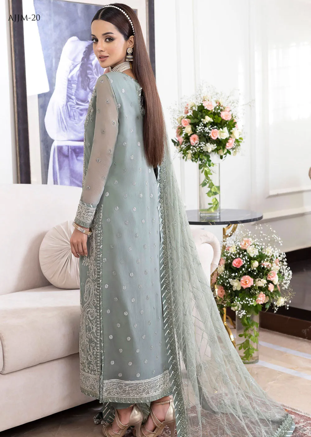 AJJM-20 Unstitched Jhilmil by Asim Jofa