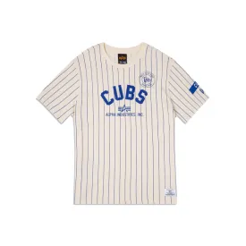 Alpha Industries X Chicago Cubs Striped T-Shirt