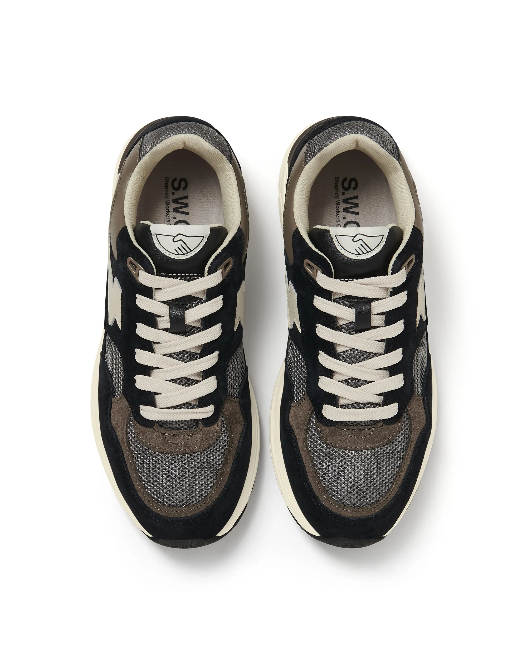 Amiel S-Strike Suede - Black / Grey