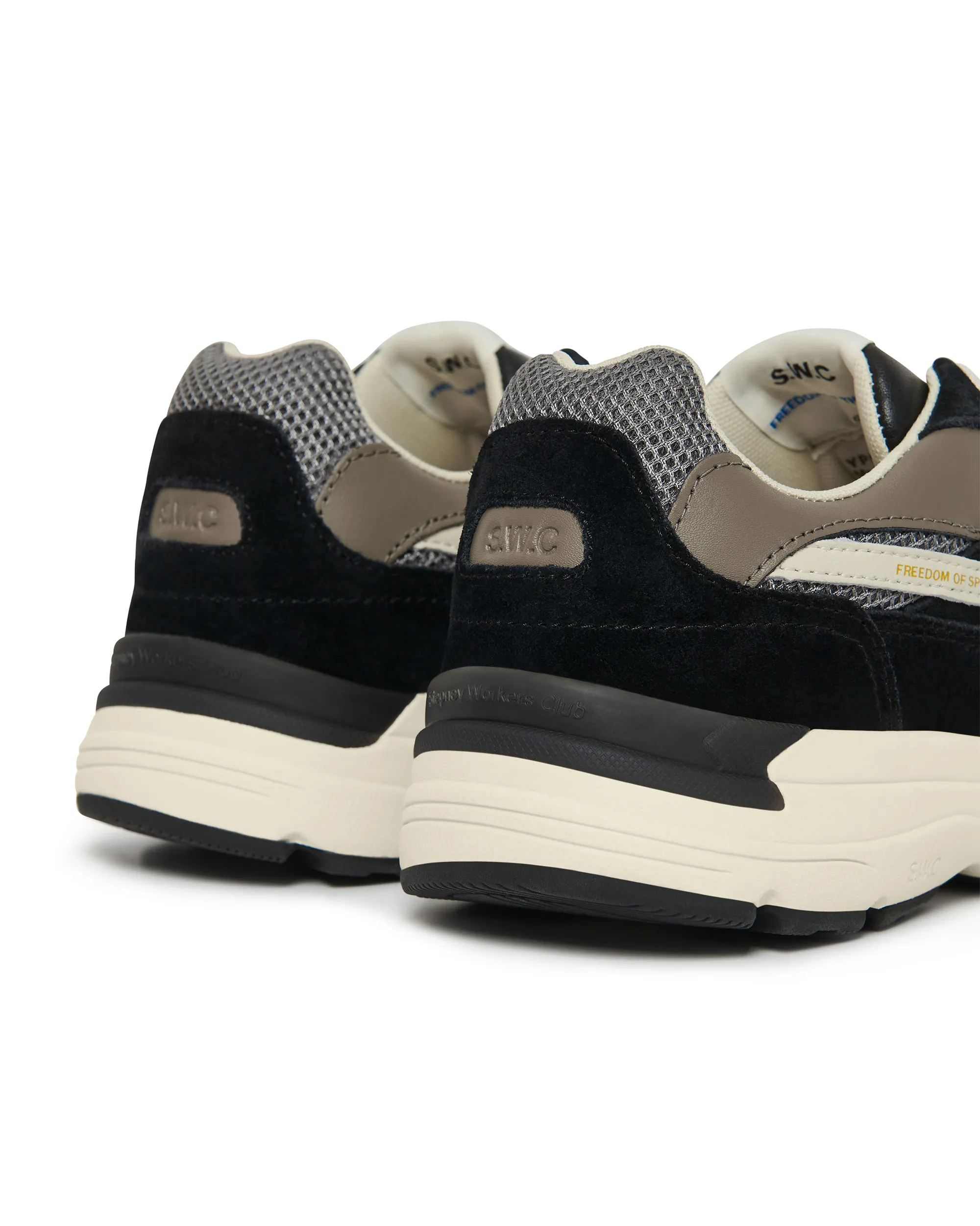 Amiel S-Strike Suede - Black / Grey