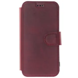 Apple, iPhone 6/6S, Leather Wallet Case, Color Red.