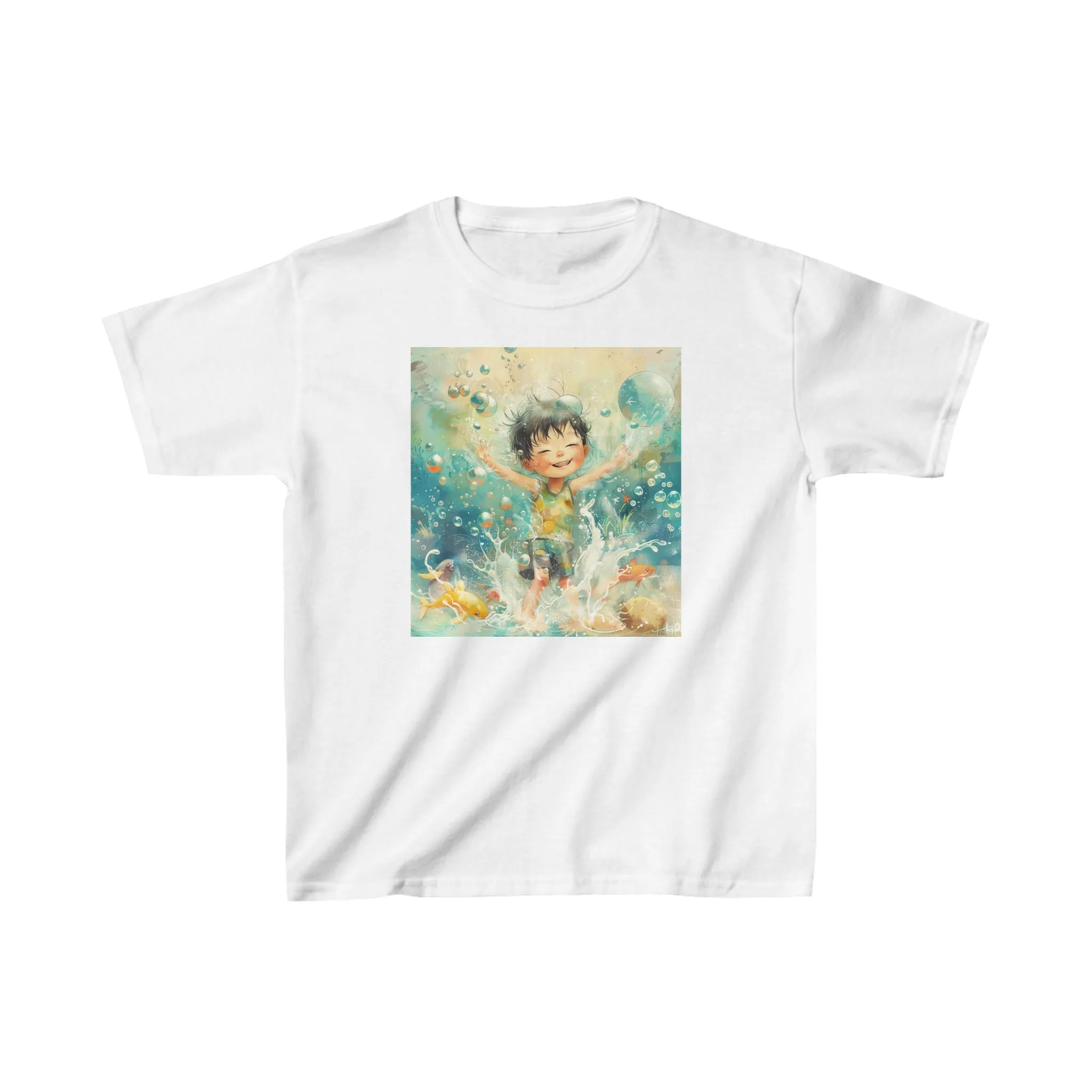 Aquarius zodiac Kids Heavy Cotton™ Tee