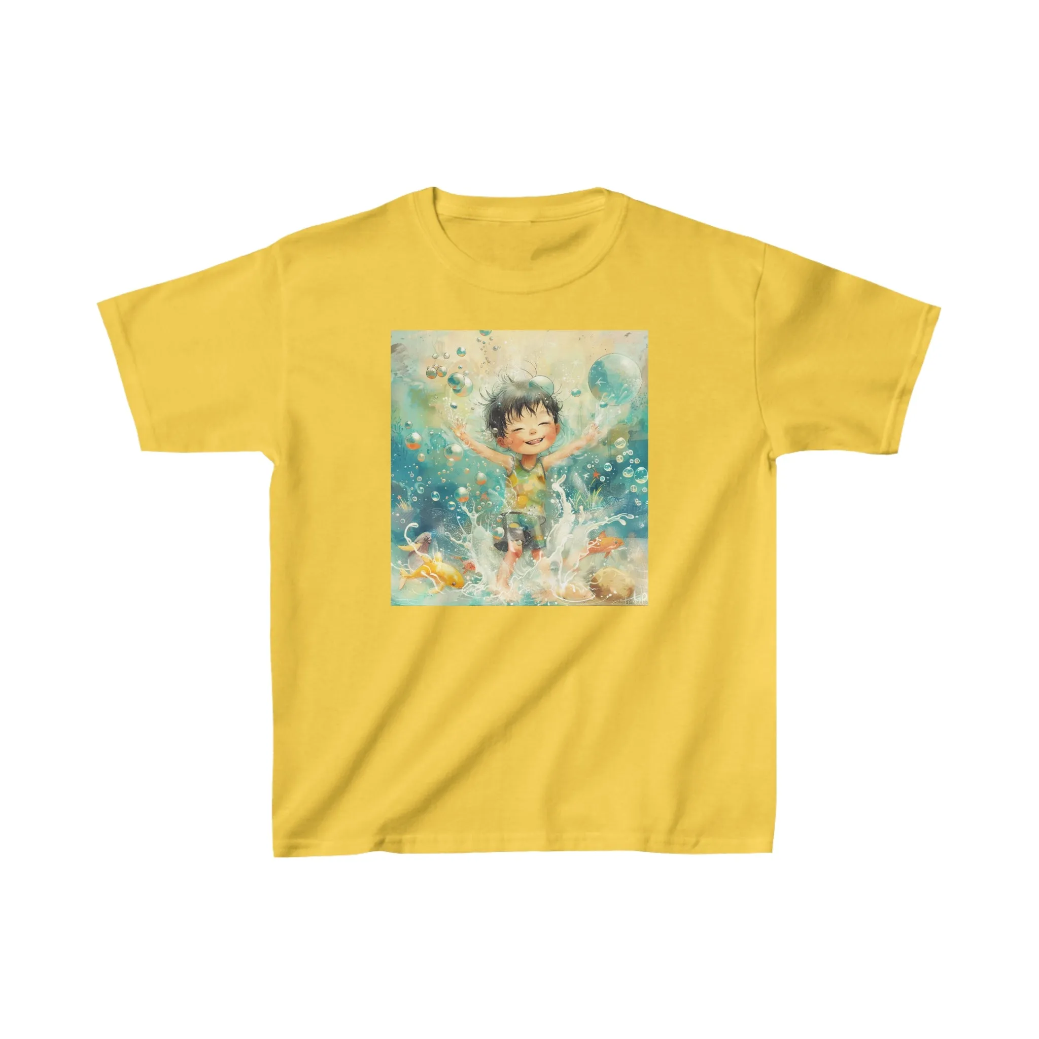 Aquarius zodiac Kids Heavy Cotton™ Tee