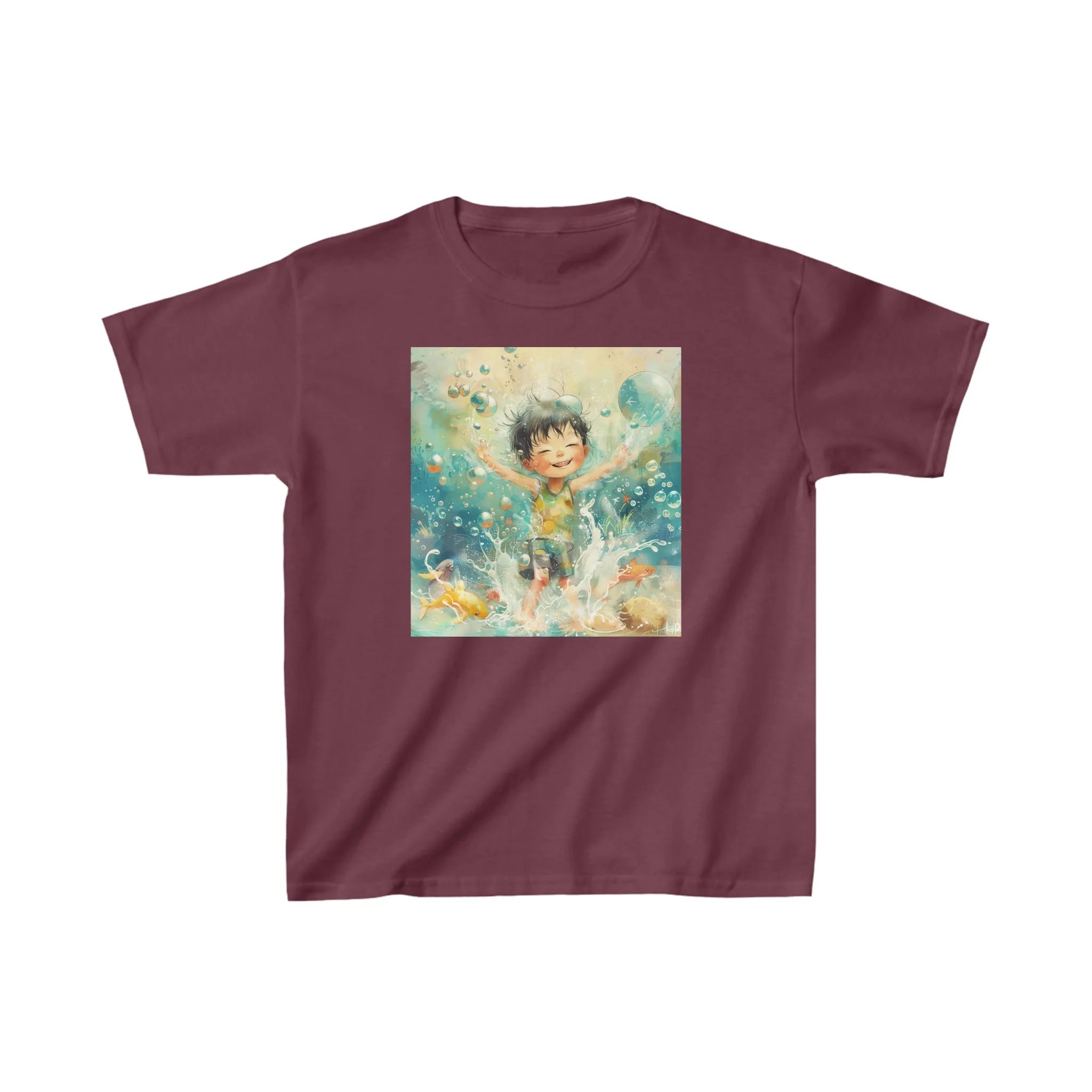 Aquarius zodiac Kids Heavy Cotton™ Tee