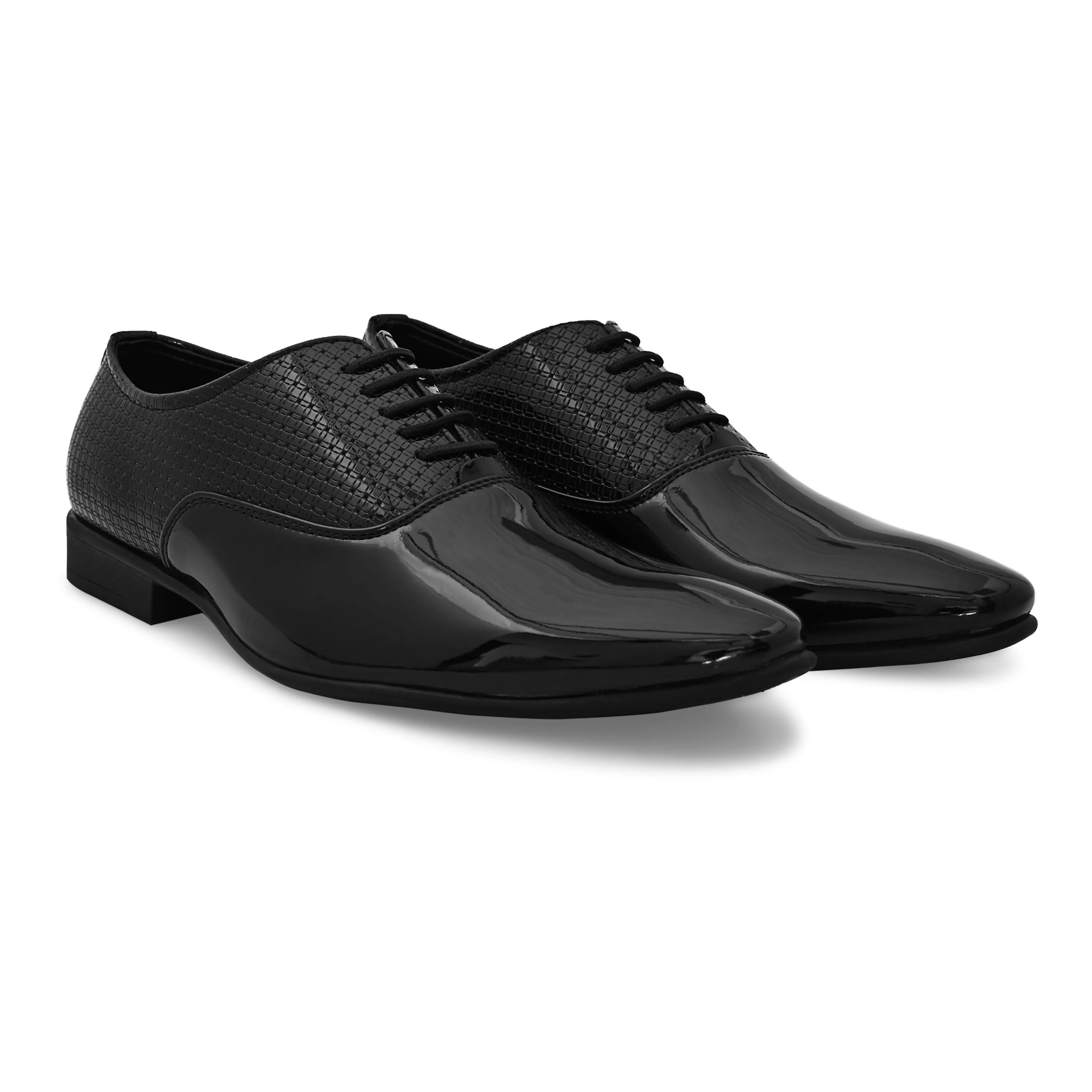 Arcade Black Patent Formal Shoes