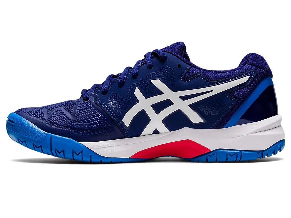 Asics Gel-Resolution 8 GS Kids Dive Blue/White