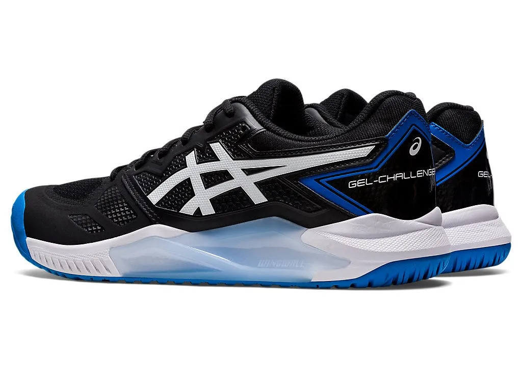 Asics Men's Gel Challenger 13 (Hardcourt) - Black/Electric Blue