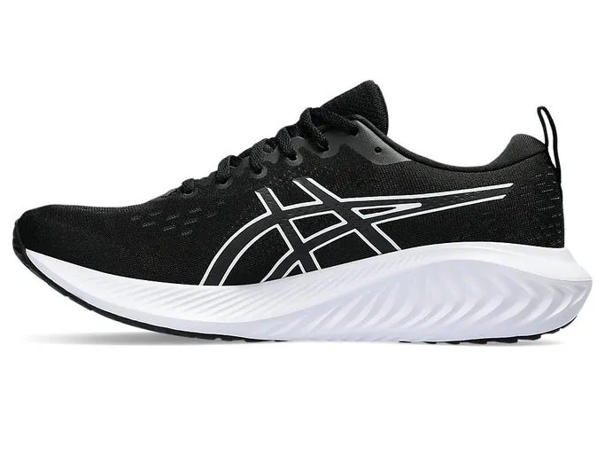 Asics Mens Gel Excite 10 (4E) - Black/White