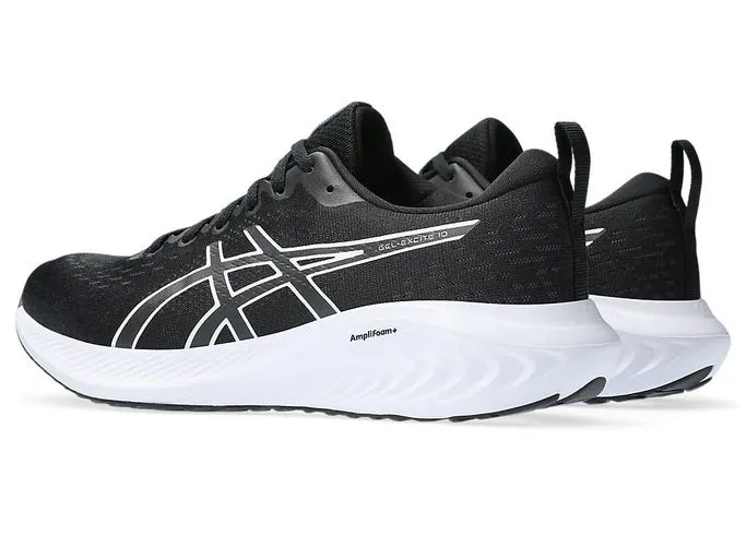 Asics Mens Gel Excite 10 (4E) - Black/White