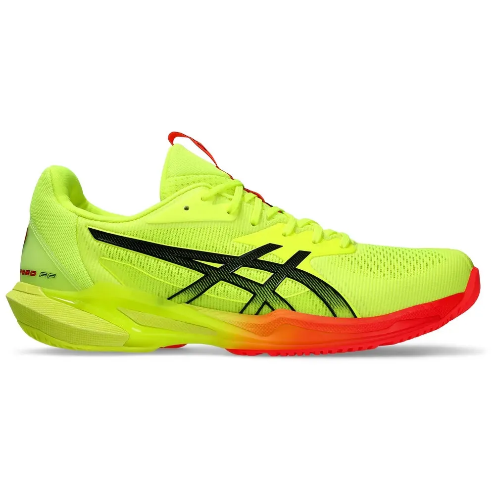 ASICS Men's Solution Speed FF3 Paris Tennis Shoe (Safety Yellow/Black)