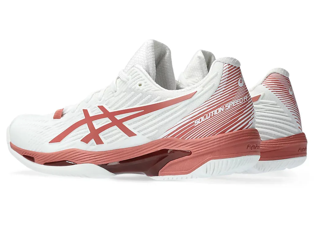 Asics Solution Speed FF 2 Women White/Light Garnet