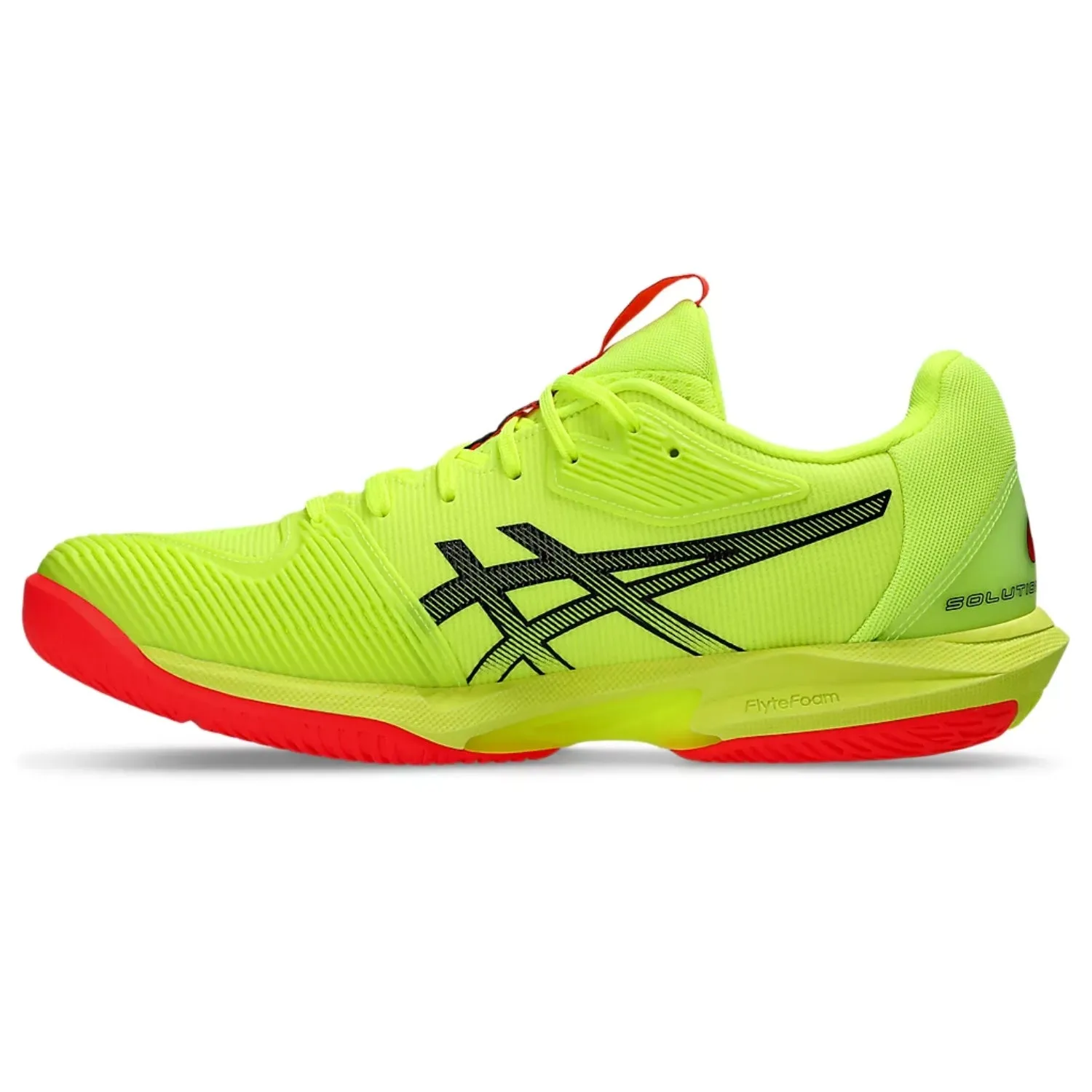 Asics Solution Speed FF 3 Paris Men's Tennis Shoes, Safety Yellow/Black