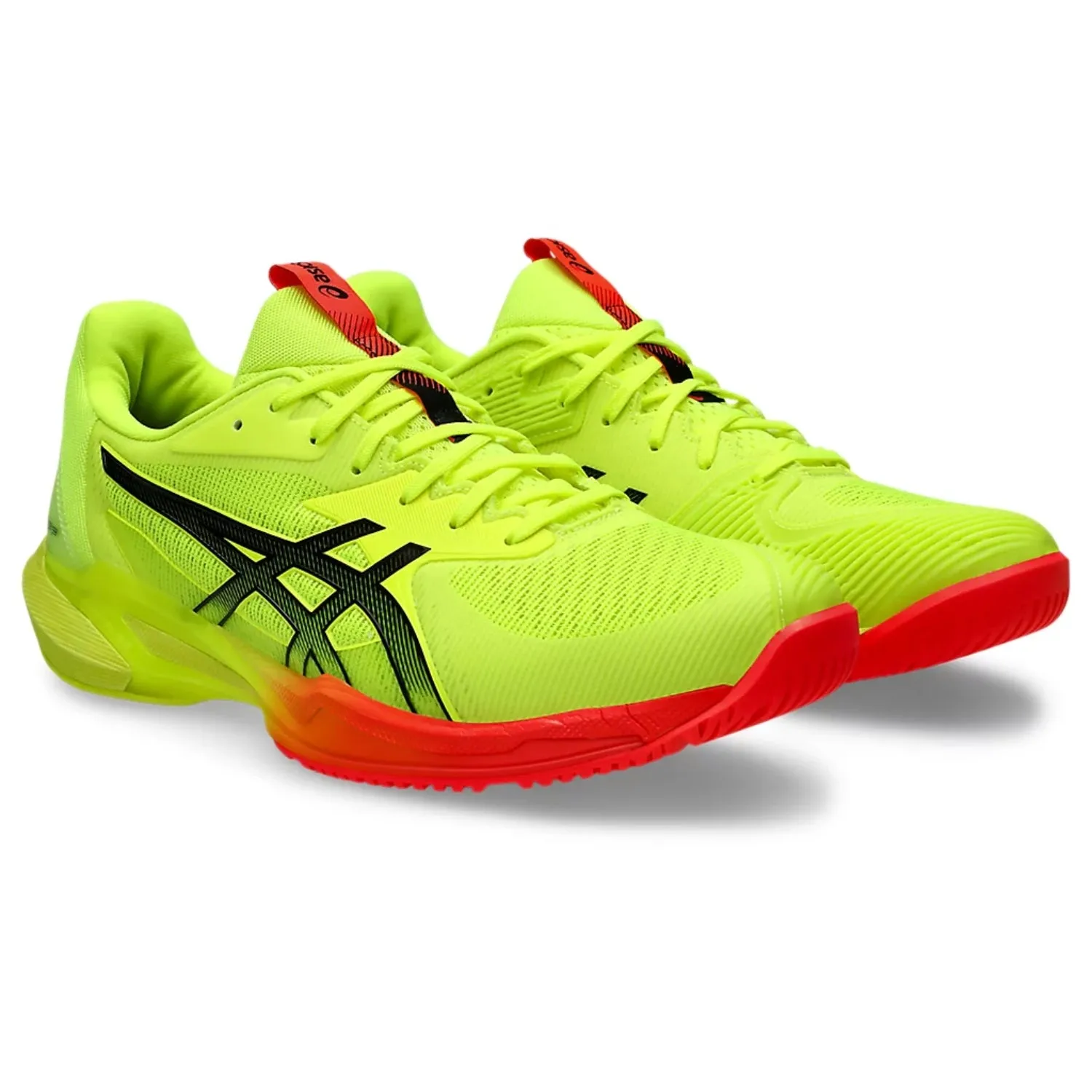 Asics Solution Speed FF 3 Paris Men's Tennis Shoes, Safety Yellow/Black