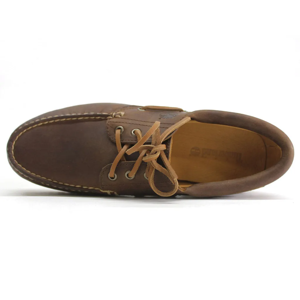 Authentics 3 Eye Classic Lug Leather Men's Boat Shoes