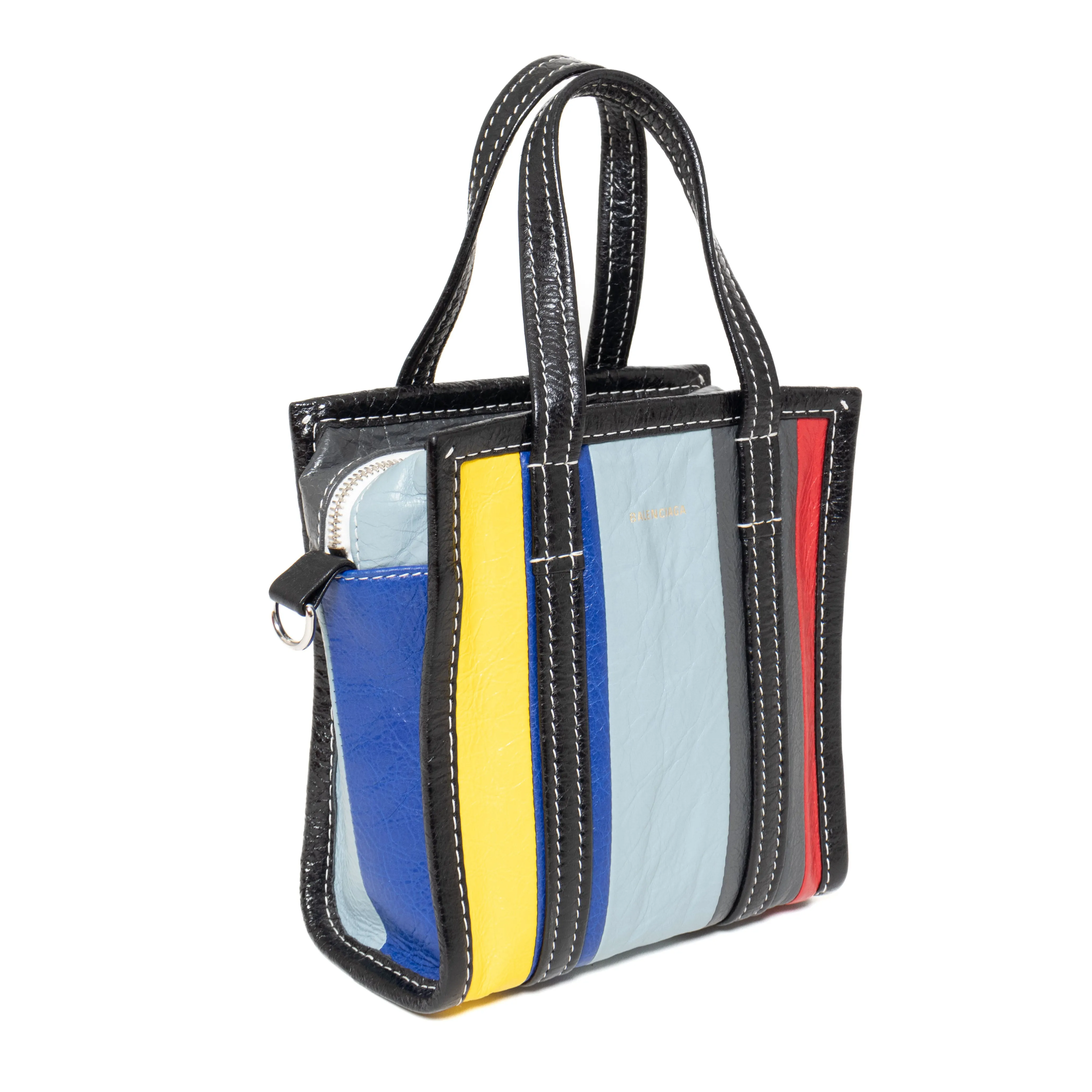 Bazar Striped XS Shopper Tote