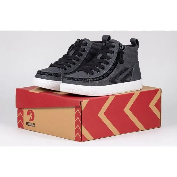 Billy CS Sneaker Kids Black High Top Adaptive Sneaker (EasyOn)