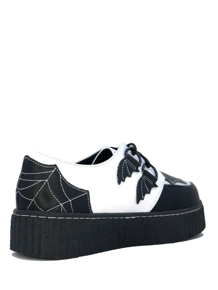 Black & White Webbed Krypt Creeper