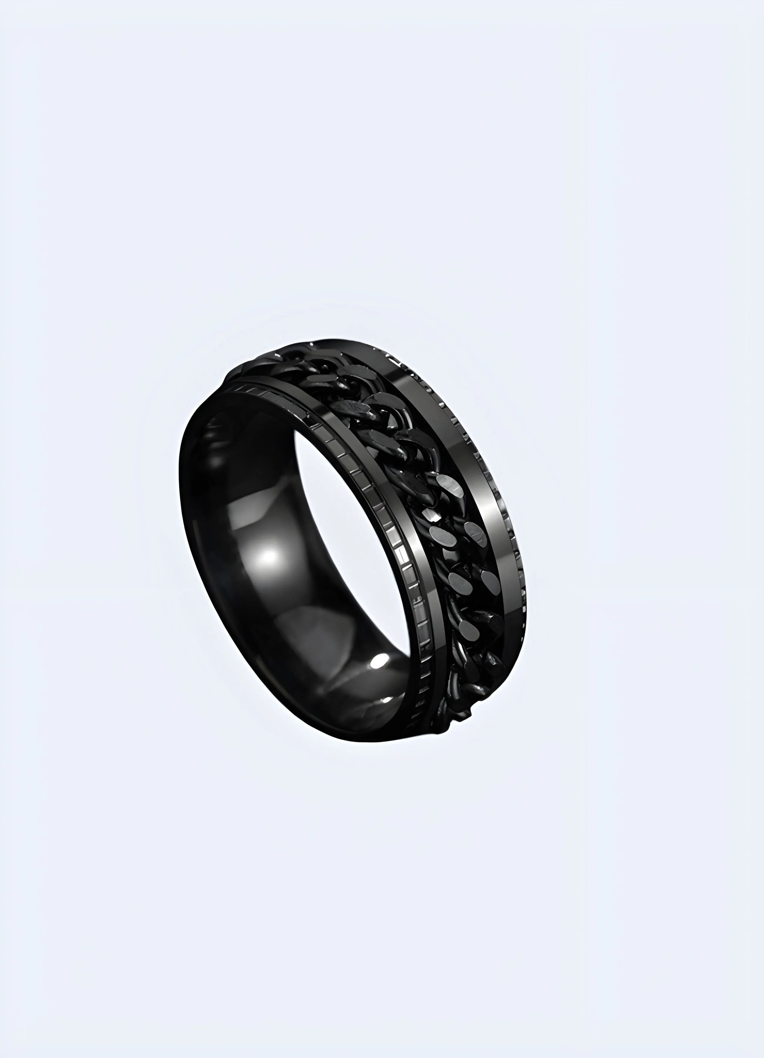 Black Chain Ring