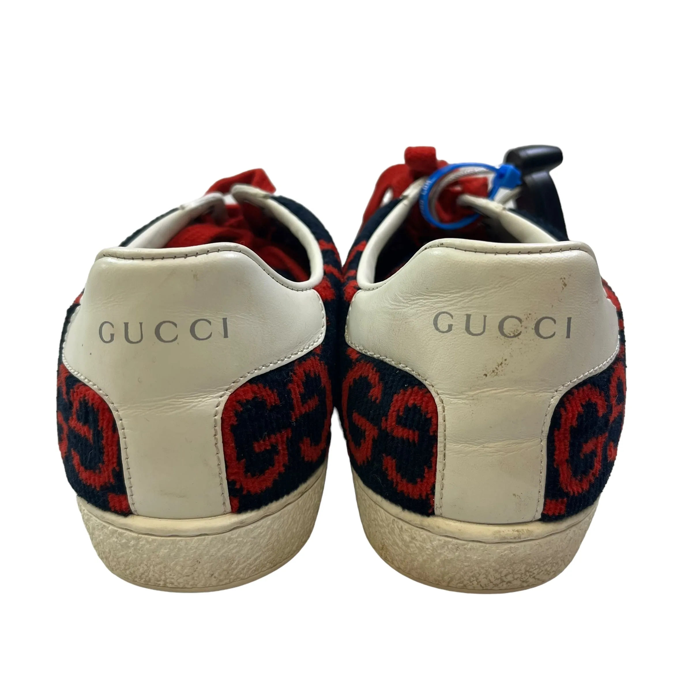 Blue & Red Shoes Luxury Designer Gucci, Size 6