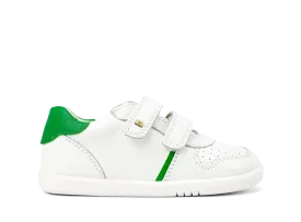 Bobux Iwalk Riley Trainer - White   Emerald