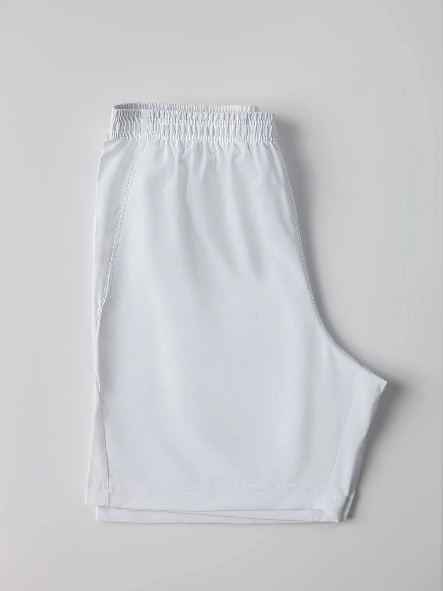 Boys Classic Tennis Short	- White