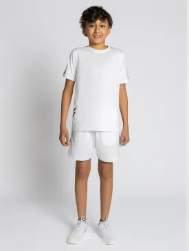 Boys Classic Tennis Short	- White