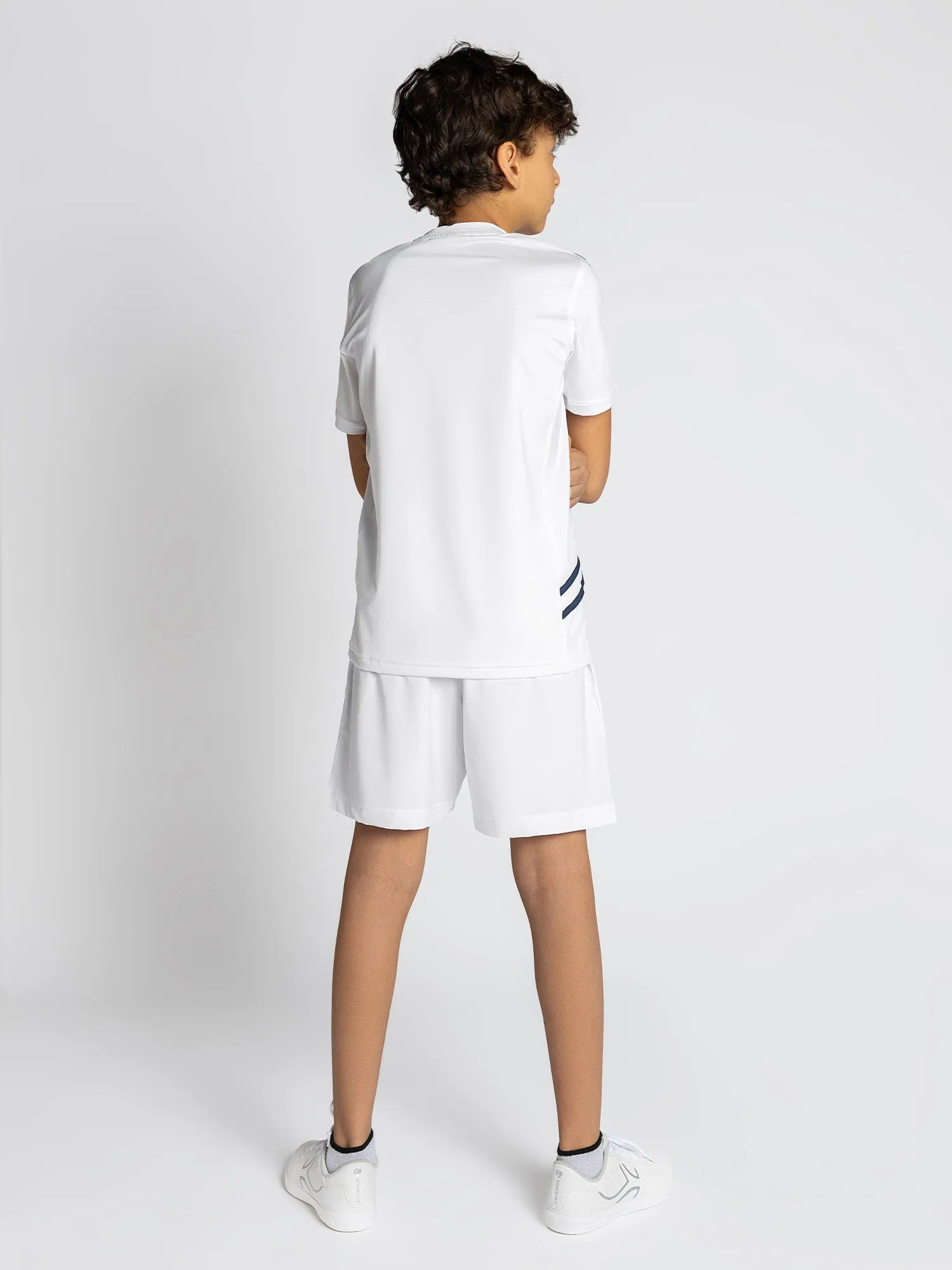 Boys Classic Tennis Short	- White