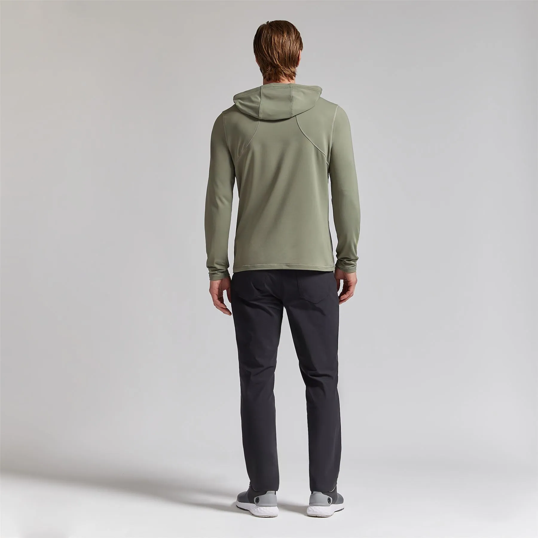 Brushed Back Tech Terry Hoodie Isle - AW24