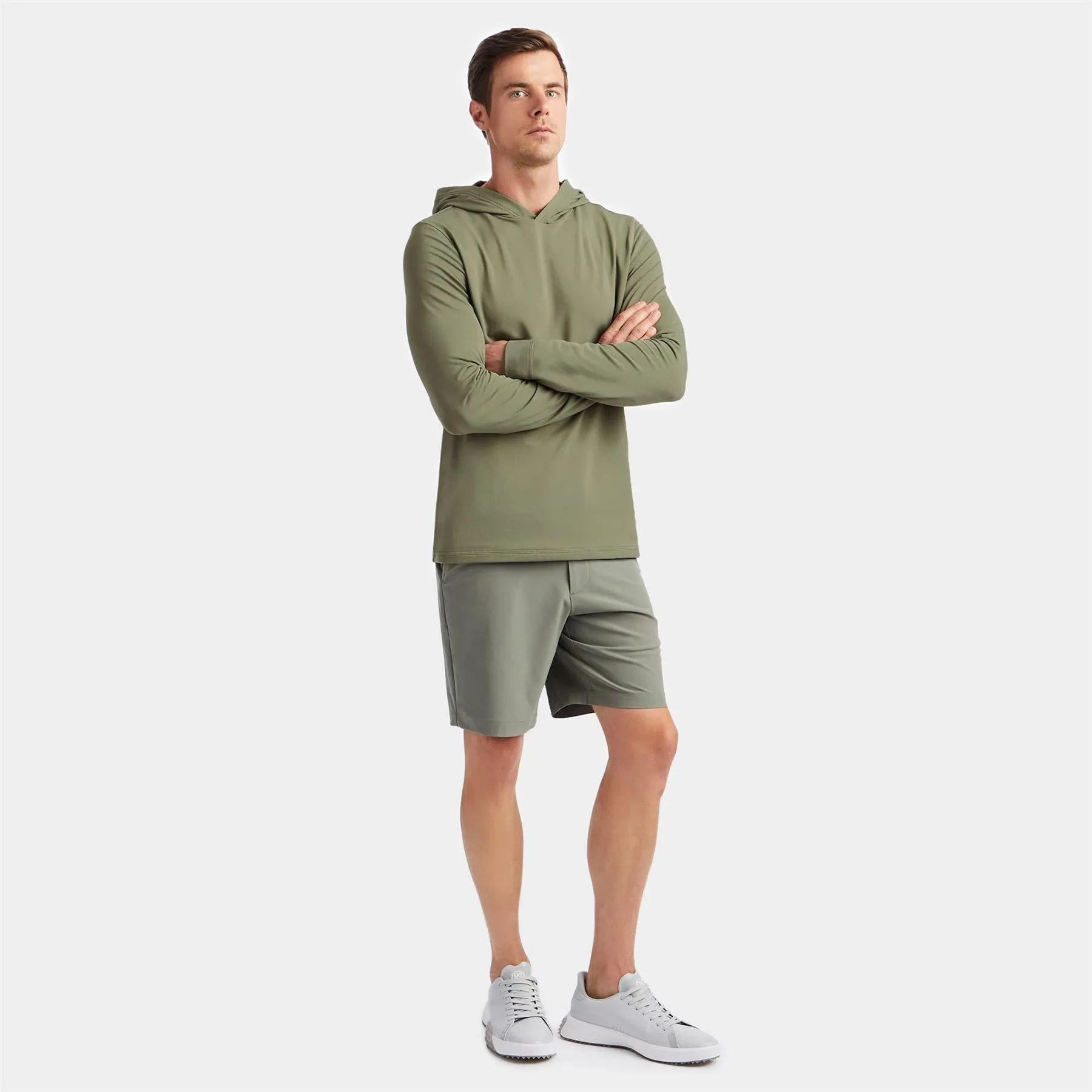 Brushed Back Tech Terry Hoodie Isle - AW24