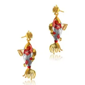 BS Koi Carp Earrings