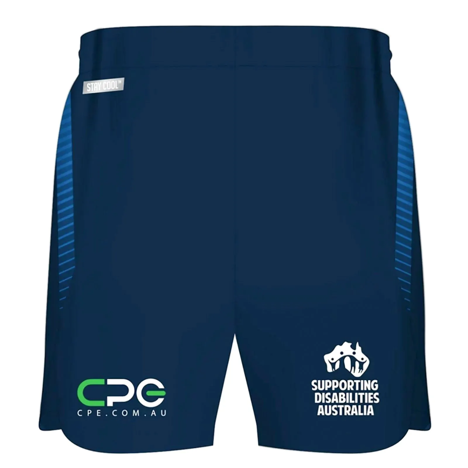 Bulldogs 2024 Men's Training Shorts NRL Rugby League by Classic Sportswear