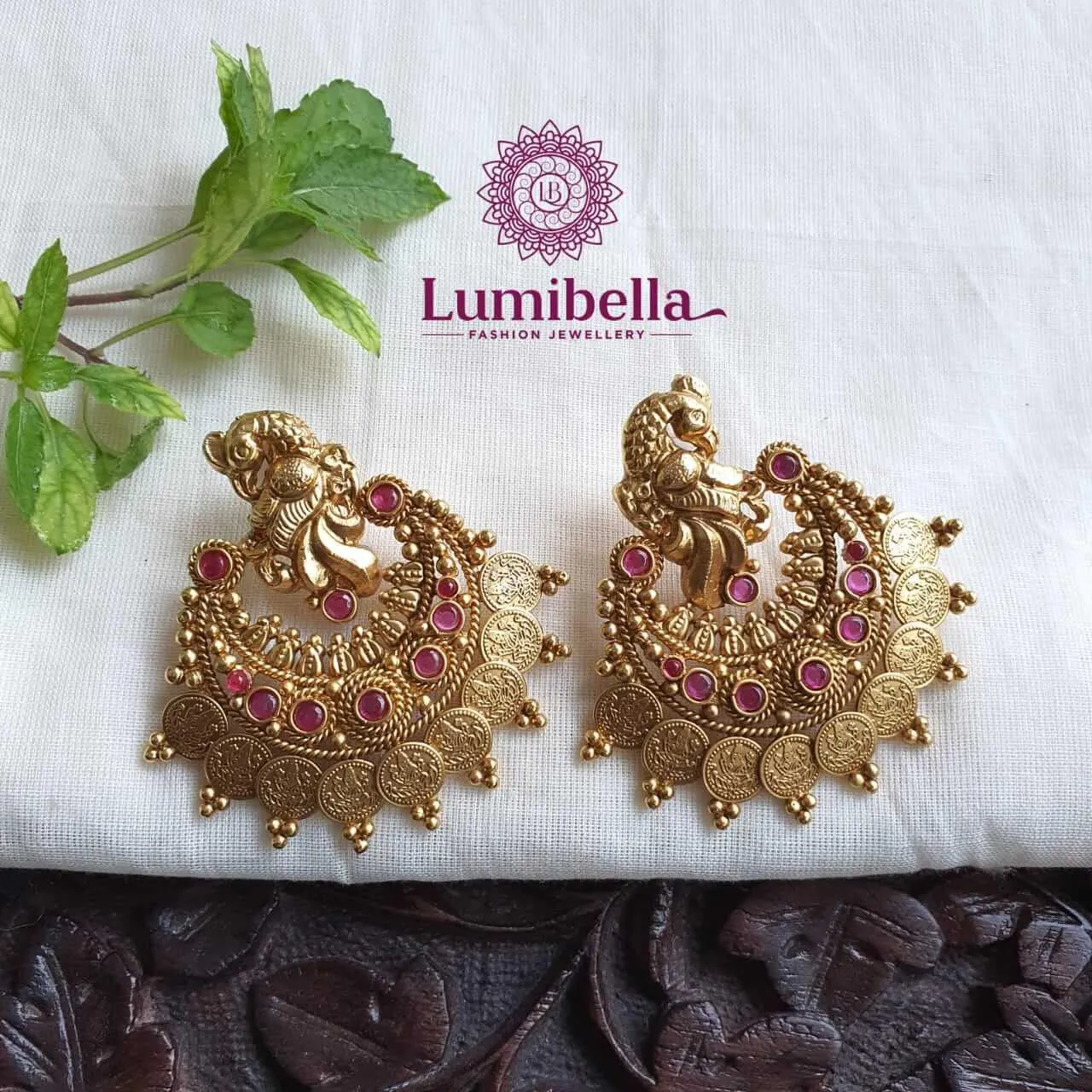 Chandbali Kasu Earrings