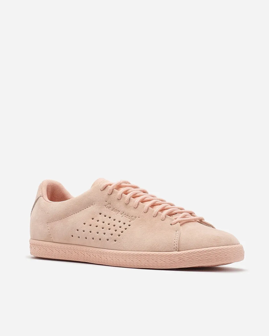 Charline Nubuck Rose Cloud