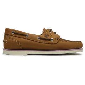 Classic Boat Full Grain Leather Women's Boat Shoes