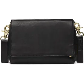 Classic crossover bag with zipper detail / 16016 - Black (Nero)